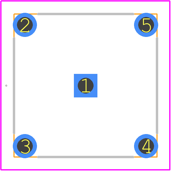R141426161 - Radiall PCB footprint - Other - Other - R141426161-2