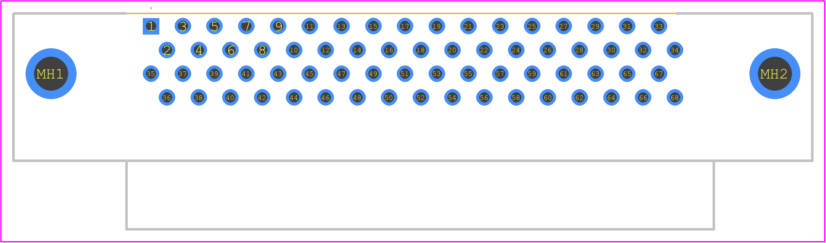5174225-5 - TE Connectivity PCB footprint - Other - Other - 5174225-5-2