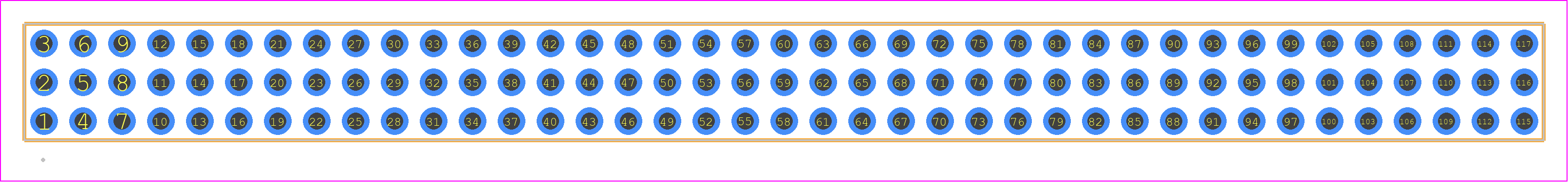TMMH-139-04-F-T - SAMTEC PCB footprint - Other - Other - TMMH-139-XX-YY-T