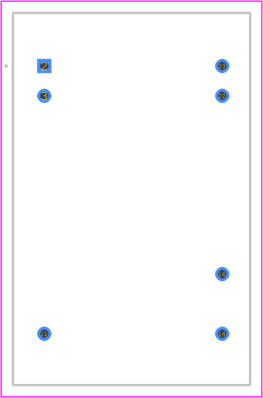 TEN 4-2410 - Traco Power PCB footprint - Other - Other - TEN 4-2410