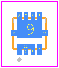 NTTFS010N10MCLTAG - onsemi PCB footprint - Other - Other - WDFN8 3.3x3.3, 0.65P CASE 511DY ISSUE A