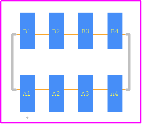 54202-S08-04LF - Amphenol PCB footprint - Other - Other - 54202-S08-04LF-5
