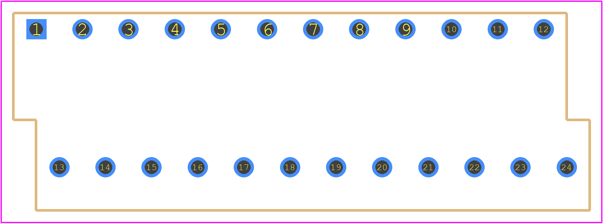 1708136 - Phoenix Contact PCB footprint - Other - Other - 1708136-2