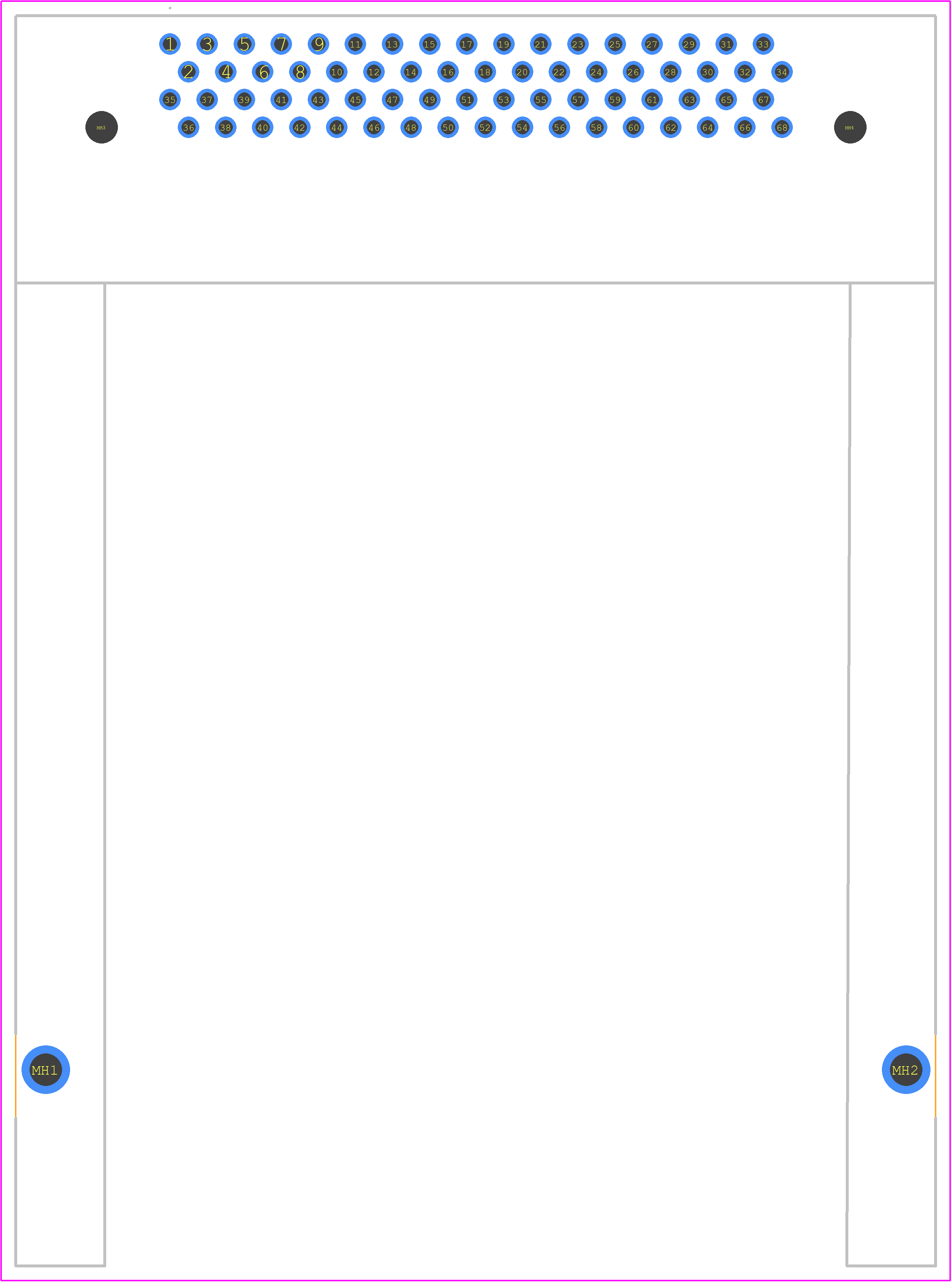 5338932-2 - TE Connectivity PCB footprint - Other - Other - 5338932-1-2