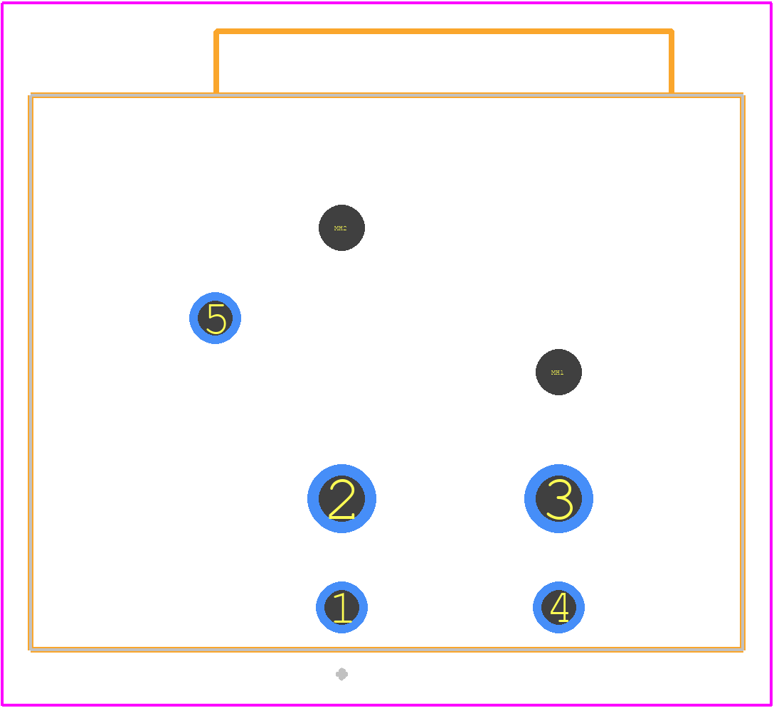 NC4FAH-0 - Neutrik PCB footprint - Other - Other - NC4FAH-0-2