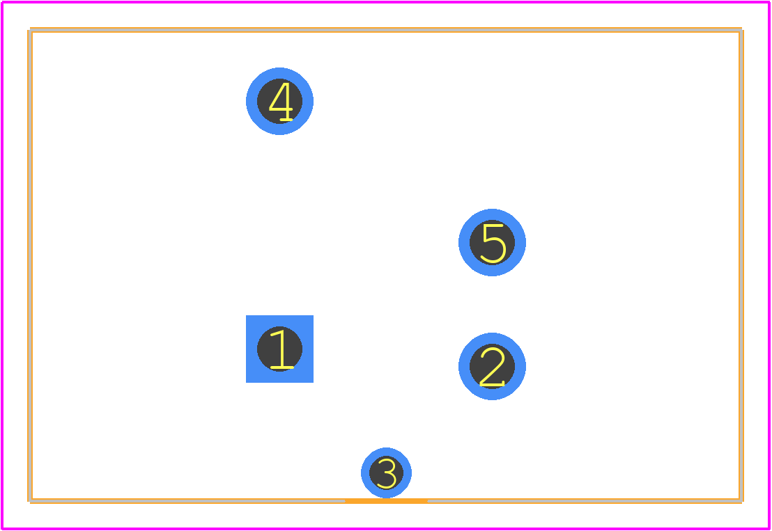 NC3FBH1 - Neutrik PCB footprint - Other - Other - NC3FBH1-3