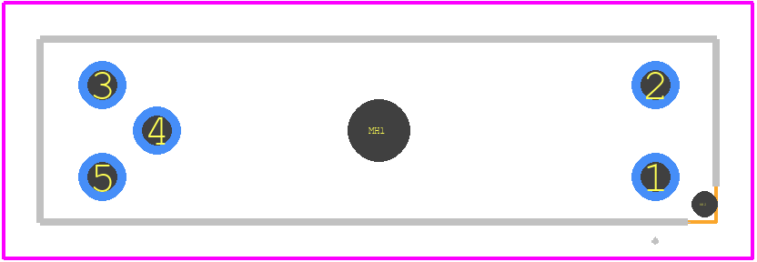 GP1A57HRJ00F - Sharp Microelectronics PCB footprint - Other - Other - GP1A57HRJ00F-2
