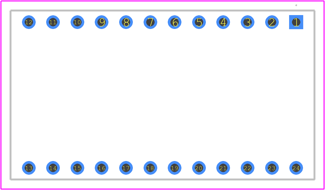 24-600-10 - ARIES PCB footprint - Other - Other - 24-600-10-3