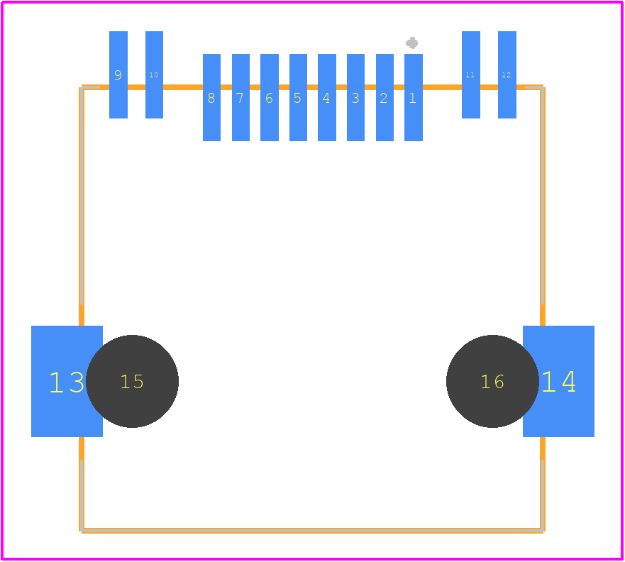 6339191-4 - TE Connectivity PCB footprint - Other - Other - 6339191-4