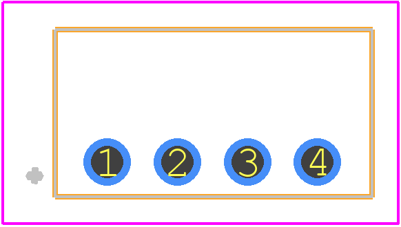 ROM-0505S - RECOM Power PCB footprint - Other - Other - ROM