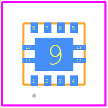 ST715PUR - STMicroelectronics PCB footprint - Other - Other - DFN8 (3x3 mm)