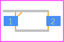 MMSZ4680T1G - onsemi PCB footprint - Small Outline Diode - Small Outline Diode - SOD-123 CASE425-04 ISSUE G