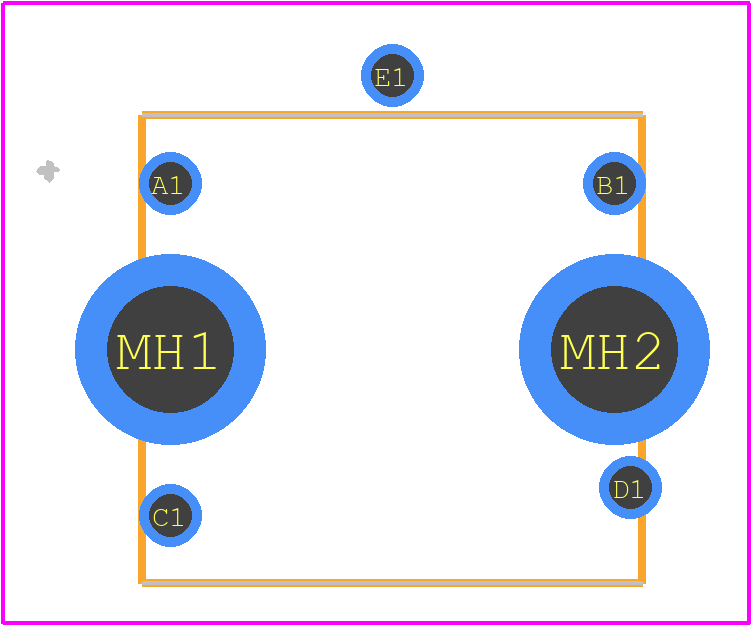 EC12D1564402 - ALPS Electric PCB footprint - Other - Other - EC12D1564402-1