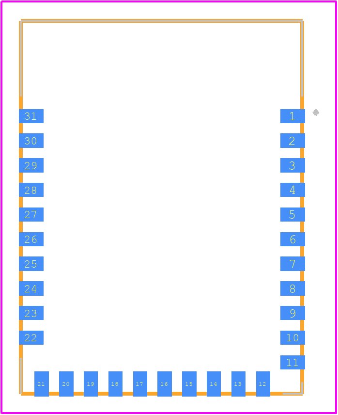 CYBLE-012012-10 - Infineon PCB footprint - Other - Other - CYBLE-012012-10-2