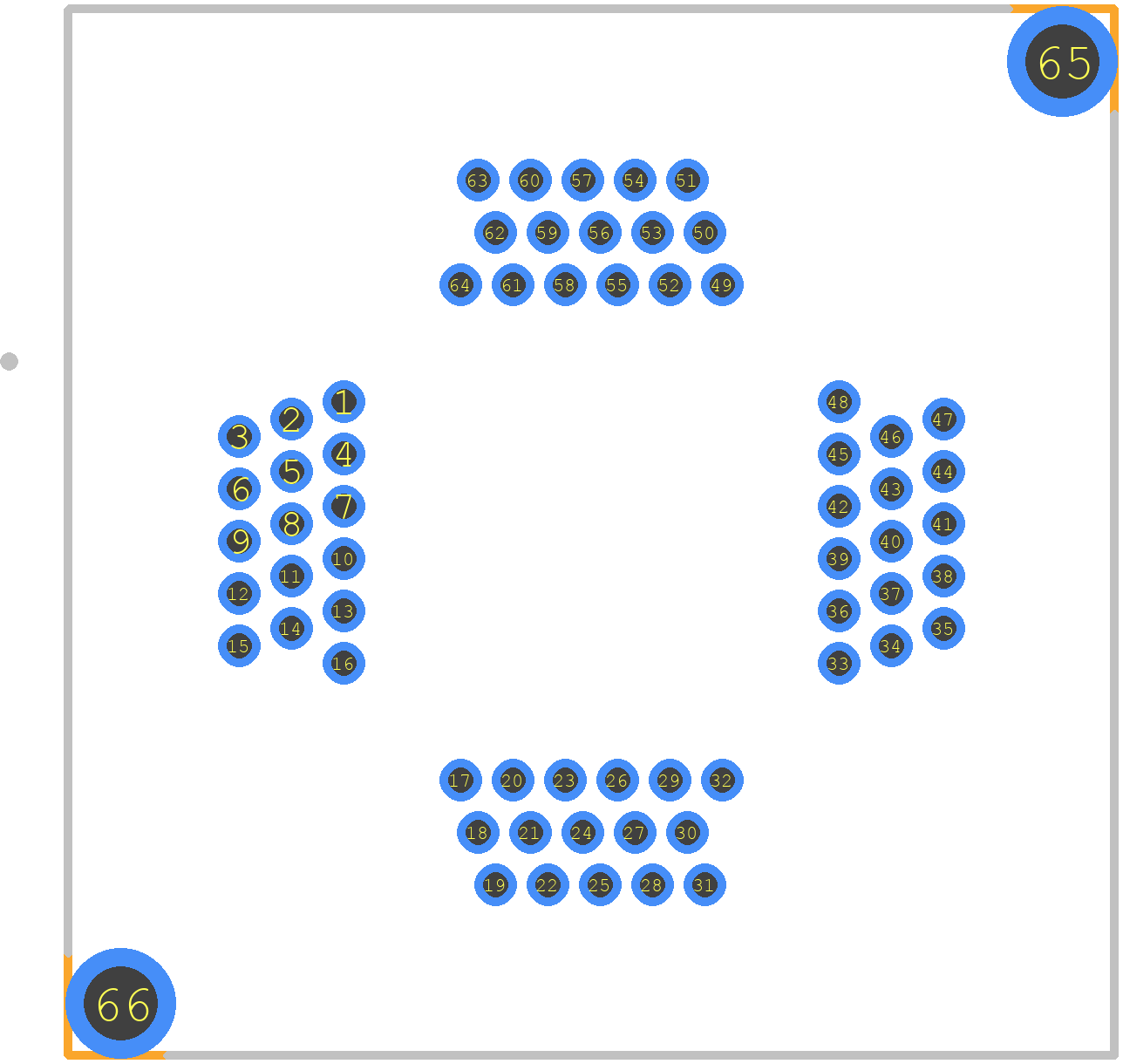 264-5205-01 - 3M PCB footprint - Other - Other - 264-5205-01_1