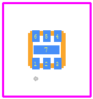 AP7342D-3333FS6-7 - Diodes Incorporated PCB footprint - Other - Other - AP7342D-3333FS6-7-1