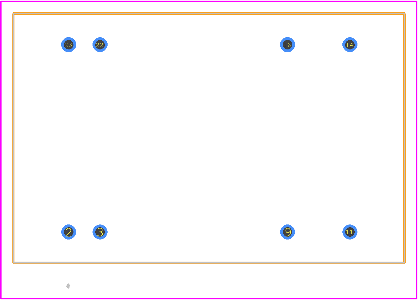 TEN 3-2421 - Traco Power PCB footprint - Other - Other - TEN 3-4812-1