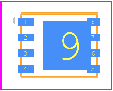 SI7852DP-T1-E3 - Vishay PCB footprint - Other - Other - SI7852DP-T1-E3-3