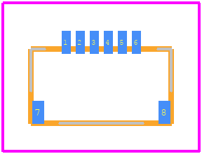 FH19C-6S-0.5SH(05) - Hirose PCB footprint - Other - Other - FH19C-6S-0.5SH(05)