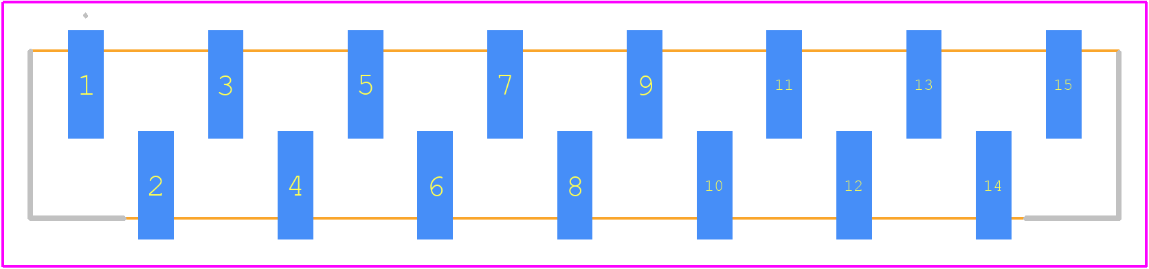 IPL1-115-02-L-S-K - SAMTEC PCB footprint - Other - Other - IPL1-115-02-L-S-K-1