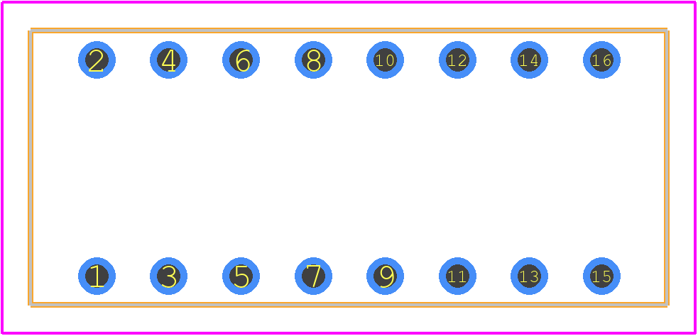 78B08T - Grayhill PCB footprint - Other - Other - 78B08T-1
