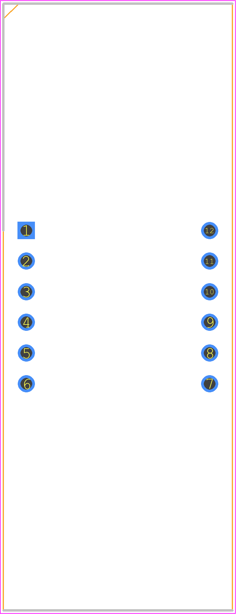 CC56-21CGKWA - Kingbright PCB footprint - Dual-In-Line Sockets - Dual-In-Line Sockets - CC56-21CGKWA