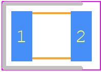MA4P1250-1072T - MACOM PCB footprint - Diodes Chip - Diodes Chip - MA4P1250-1072T