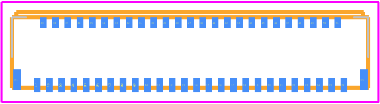 502598-5193 - Molex PCB footprint - Other - Other - 502598-5193-1