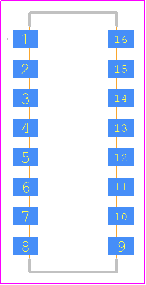 ADF08STTR04 - TE Connectivity PCB footprint - Small Outline Packages - Small Outline Packages - 4-1825059-2