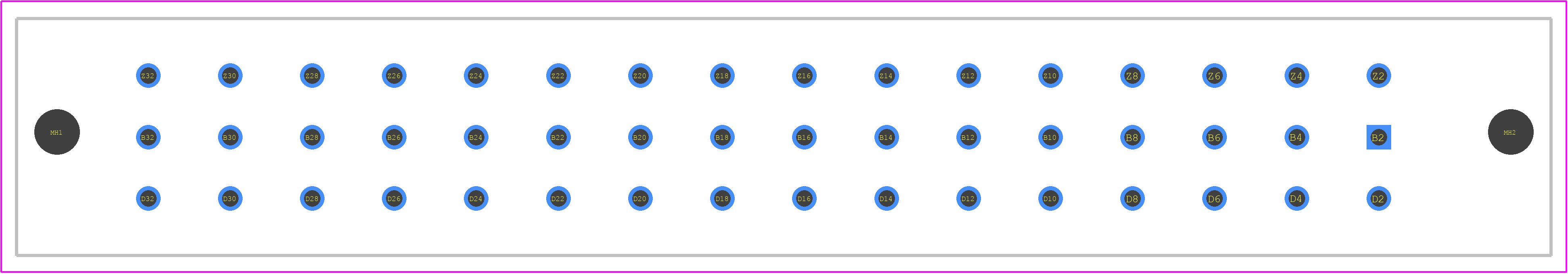 09062486833222 - HARTING PCB footprint - Other - Other - 09062486833222_1