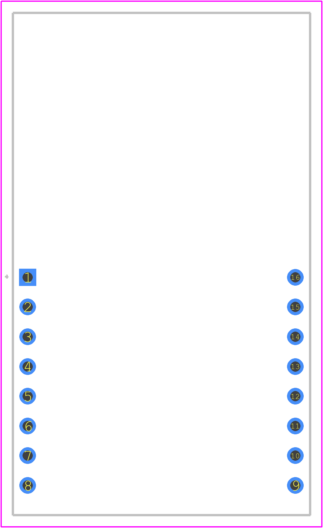 MIKROE-1375 - Mikroe PCB footprint - Other - Other - MIKROE-1375-5