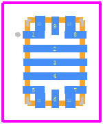TPS6281220QWRWYRQ1 - Texas Instruments PCB footprint - Other - Other - RWY0009A