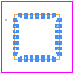 STM8L101G2U6 - STMicroelectronics PCB footprint - Other - Other - STM8L101G2U6-3