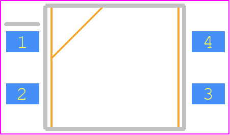 IKD0203000 - Apem PCB footprint - Small Outline Packages - Small Outline Packages - IKD_Gull-Wing