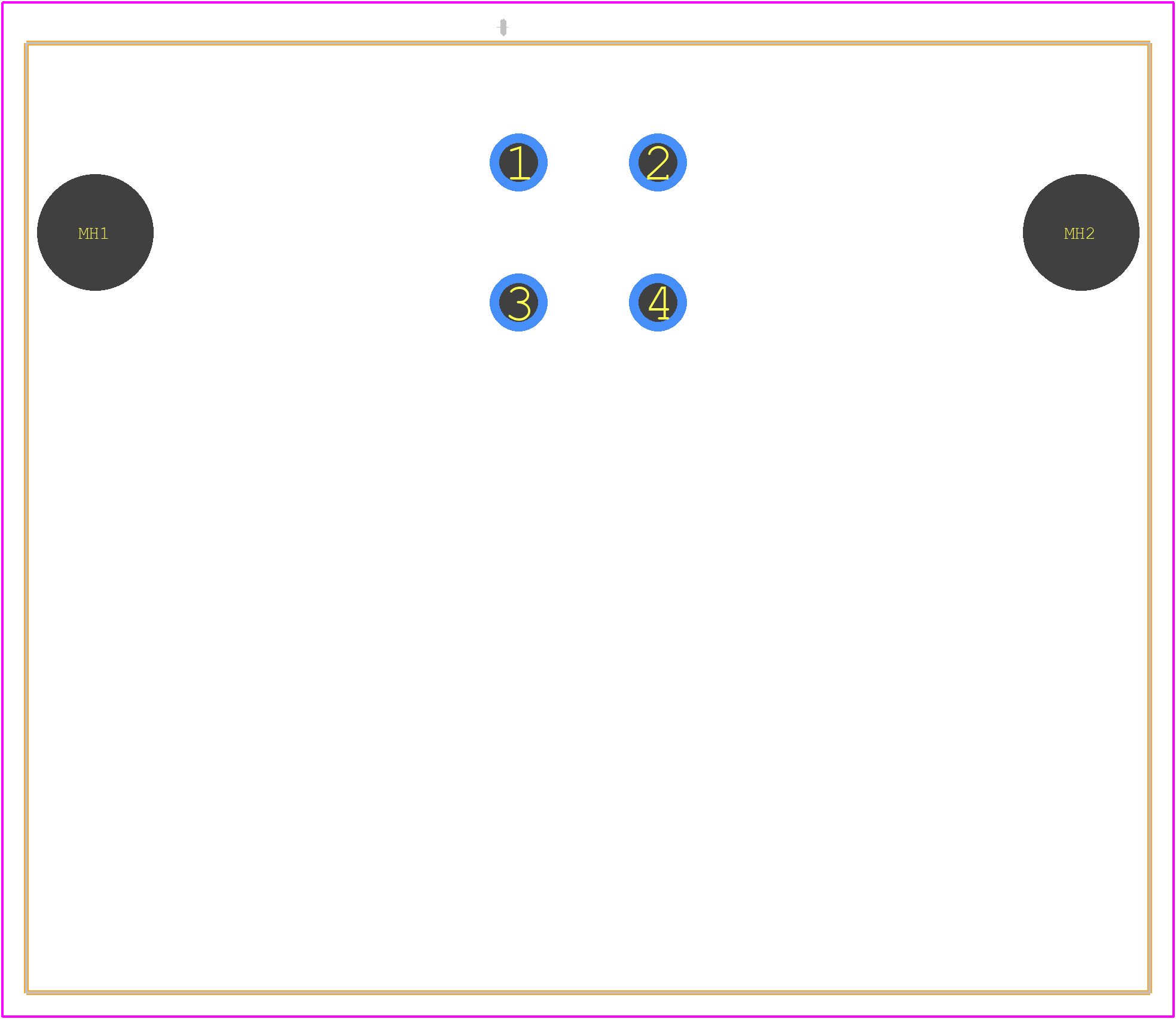 19427-0032 - Molex PCB footprint - Other - Other - 19427-0032-2