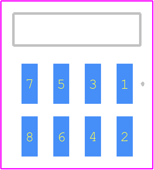 TSM-104-01-L-DH - SAMTEC PCB footprint - Other - Other - TSM-104-01-L-DH-6