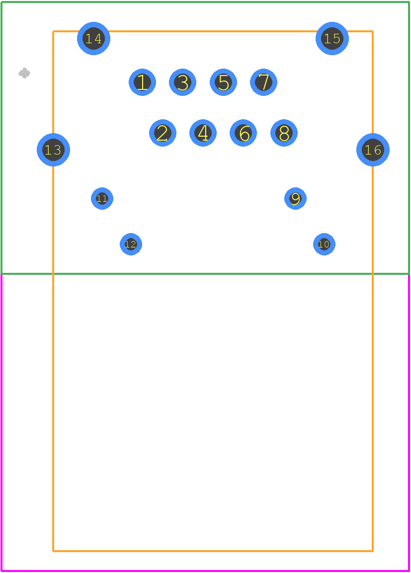 1888250-2 - TE Connectivity PCB footprint - Other - Other - 1888250-2_1