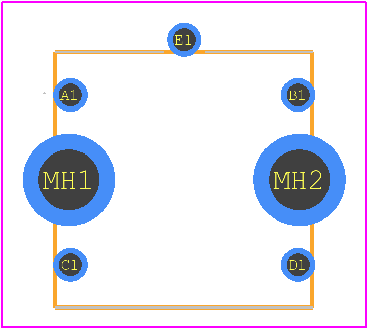 EC12D1524403 - ALPS Electric PCB footprint - Other - Other - EC12D1524403