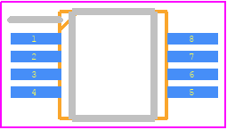 MAX1675EUA+T - Analog Devices PCB footprint - Small Outline Packages - Small Outline Packages - MAX1675_21-0061