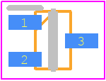 TCM809JVLB713 - Microchip PCB footprint - SOT23 (3-Pin) - SOT23 (3-Pin) - 3-lead-LB-SC70