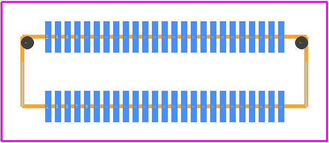 DF12A-50DS-0.5V(81) - Hirose PCB footprint - Other - Other - DF12A-50DS-0.5V(81)-3