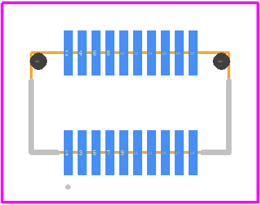 DF12A-20DS-0.5V(81) - Hirose PCB footprint - Other - Other - DF12A-20DS-0.5V(81)-3
