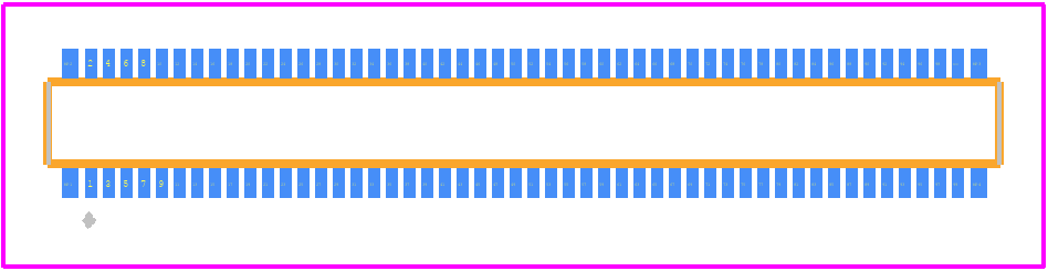 DF40C-100DP-0.4V(58) - Hirose PCB footprint - Other - Other - DF40C-100DP-0.4V(58)-2