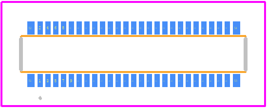 DF40C-50DP-0.4V(51) - Hirose PCB footprint - Other - Other - DF40C-50DP-0.4V(51)-1
