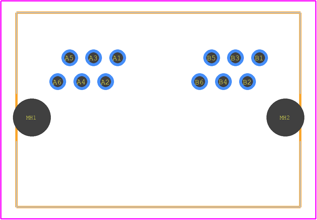 1734479-4 - TE Connectivity PCB footprint - Other - Other - 1734479-4-2