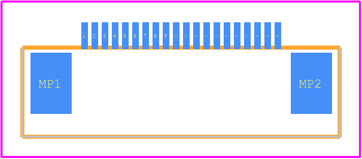 AFC07-S20FCC-00 - JUSHUO PCB footprint - Other - Other - AFC07-S20FCC-00-1