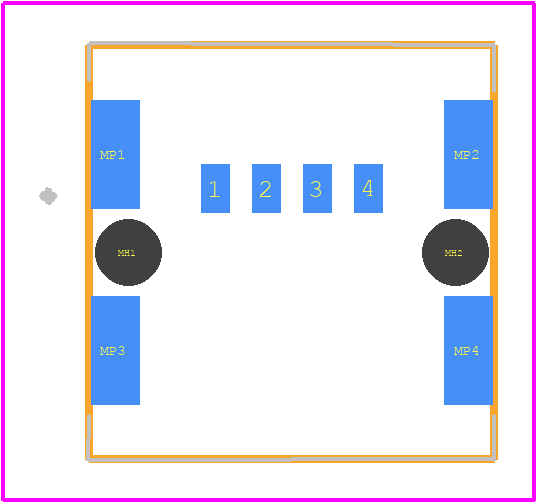 14110410002000 - HARTING PCB footprint - Other - Other - 14110410002000-2