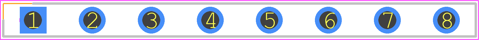 30.358 - Altech PCB footprint - Header, Vertical - Header, Vertical - 30.358