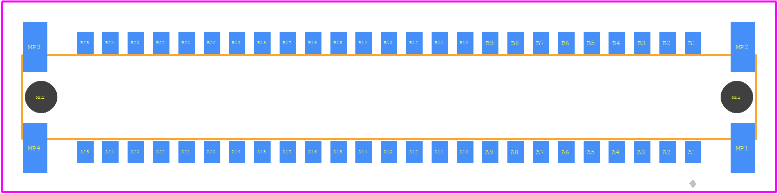 244838 - TE Connectivity PCB footprint - Other - Other - 244838