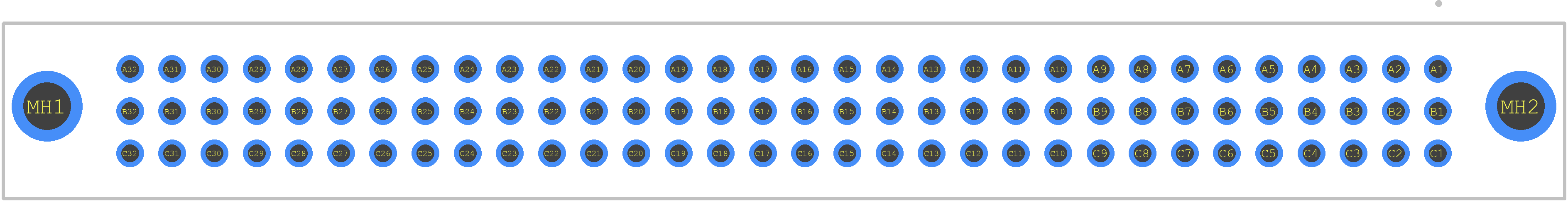 5535043-4 - TE Connectivity PCB footprint - Other - Other - 5535043-4